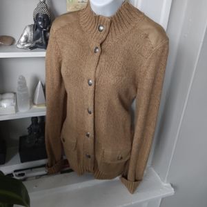 Beautiful camel sweater by Ralph Lauren